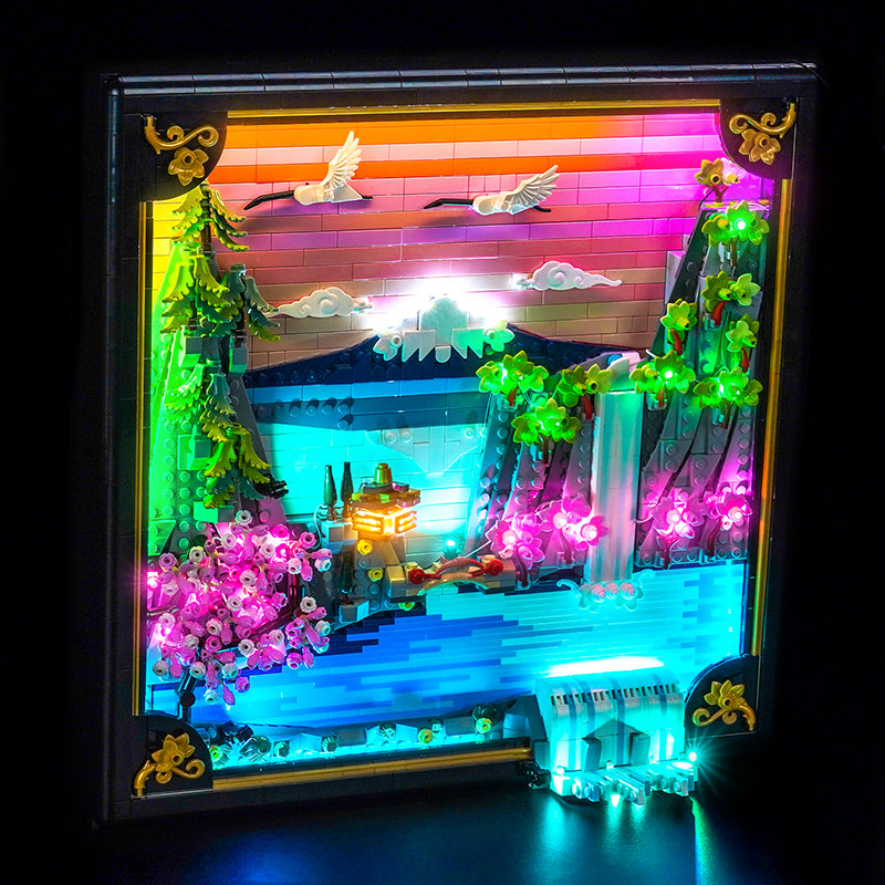 Led Light Kit for LEGO® Japanese Cherry Blossom Landscape 31218