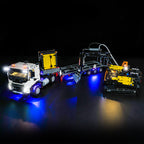 LED Light Kit for LEGO® Technic 42175 Volvo FMX Truck & EC230 Electric Excavator