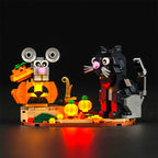 LED Light Kit for LEGO® Seasonal 40570 Halloween Cat & Mouse