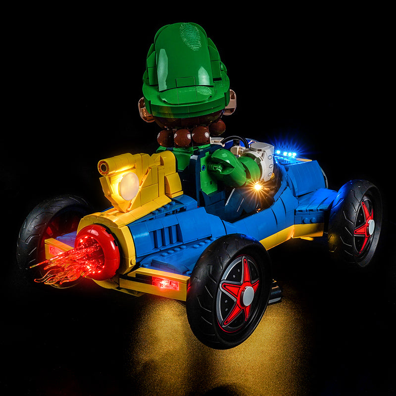 Led Light Kit for LEGO® Mario Kart™ – Luigi & Mach 8 72050