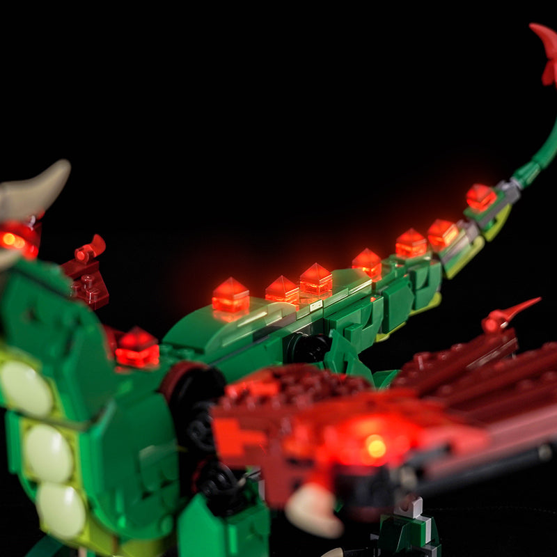 LED Light Kit for LEGO® Creator 3-in-1 31161 Medieval Dragon