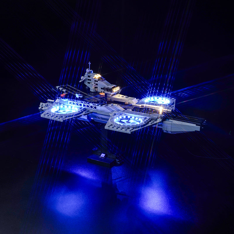 LED Light Kit for LEGO® Marvel 76295 The Avengers Helicarrier