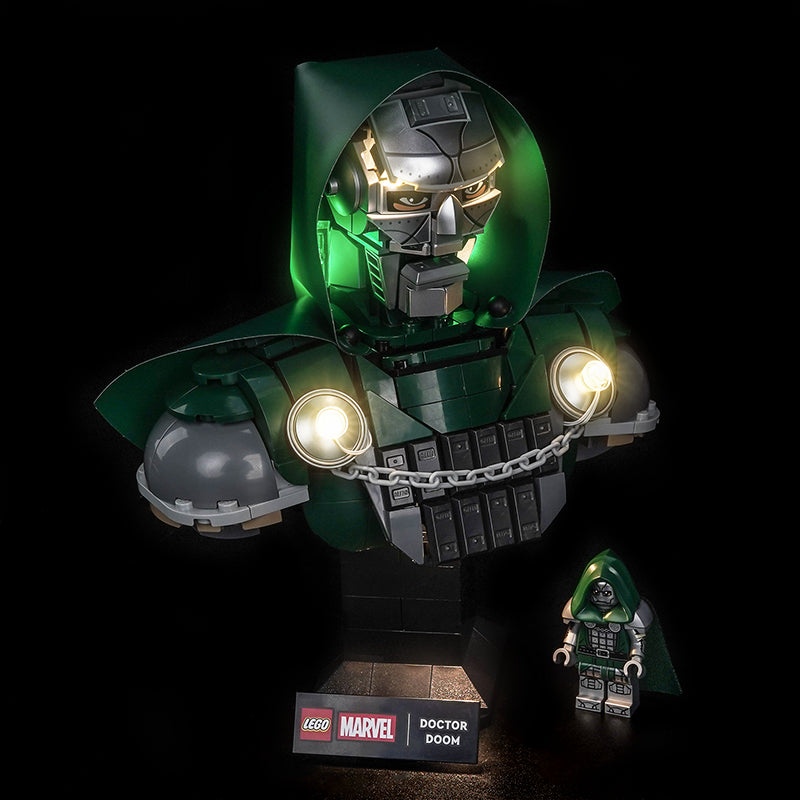 Led Light Kit for LEGO® Doctor Doom Bust 76345