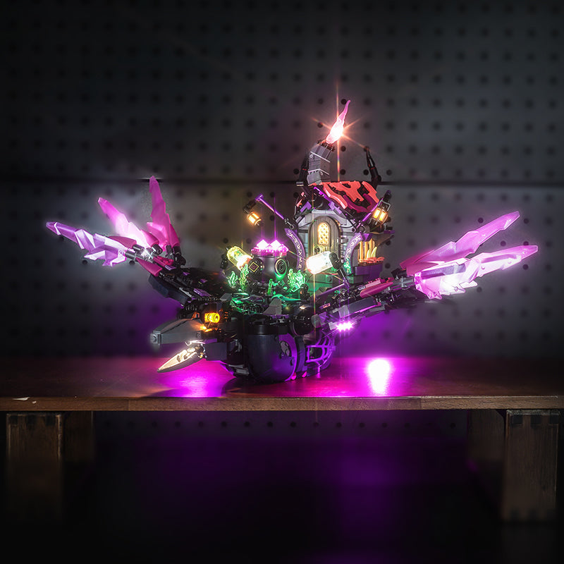 LED Light Kit for LEGO® DREAMZzz™ 71478 The Never Witch's Midnight Raven