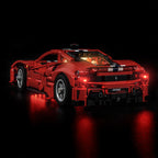 Led Light Kit for LEGO® Ferrari 488 Pista Car 42235
