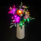 LED Light Kit for LEGO® Botanicals Pretty Pink Flower Bouquet 10342