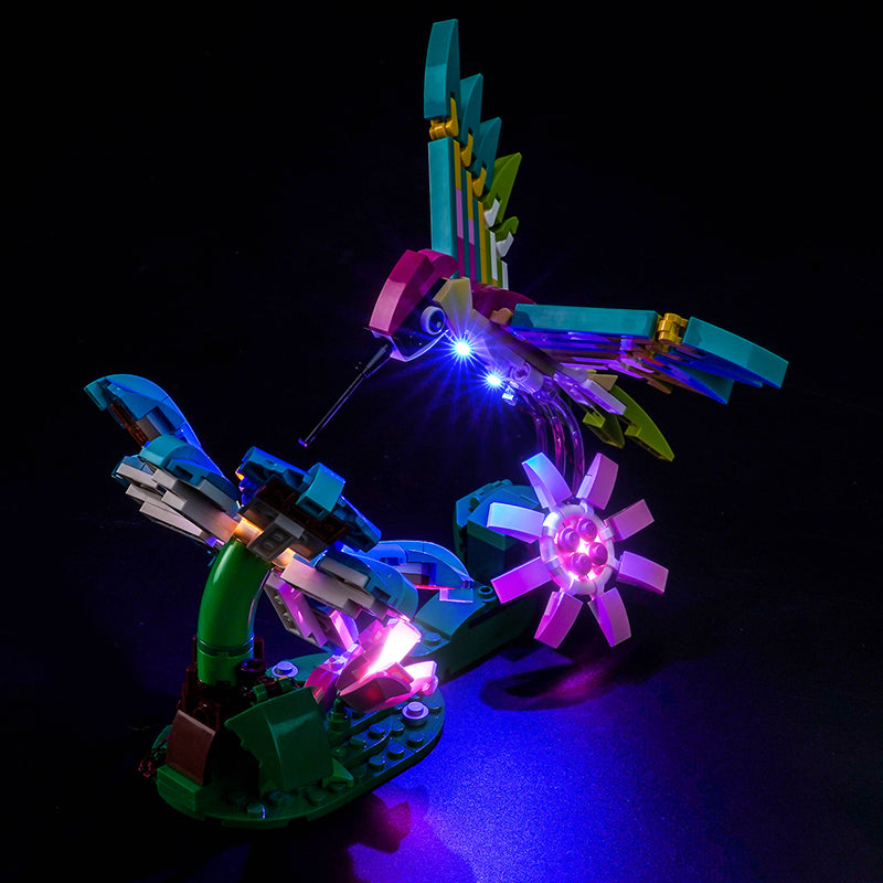 Led Light Kit for LEGO® Wild Animals: Colorful Hummingbird 31384