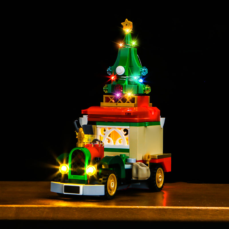 LED Light Kit for LEGO® Christmas 40746 Santa's Delivery Truck