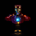 LED Light Kit for LEGO® Marvel Iron Man MK4 Bust 76327
