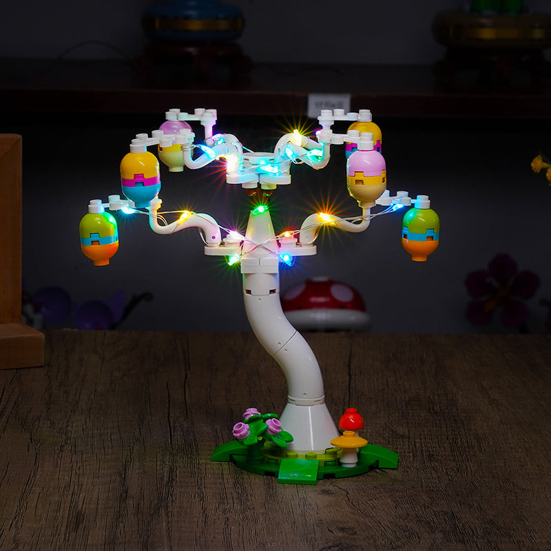 LED Light Kit for LEGO® Seasonal Easter Bunny and Chick Egg Hunt 40808
