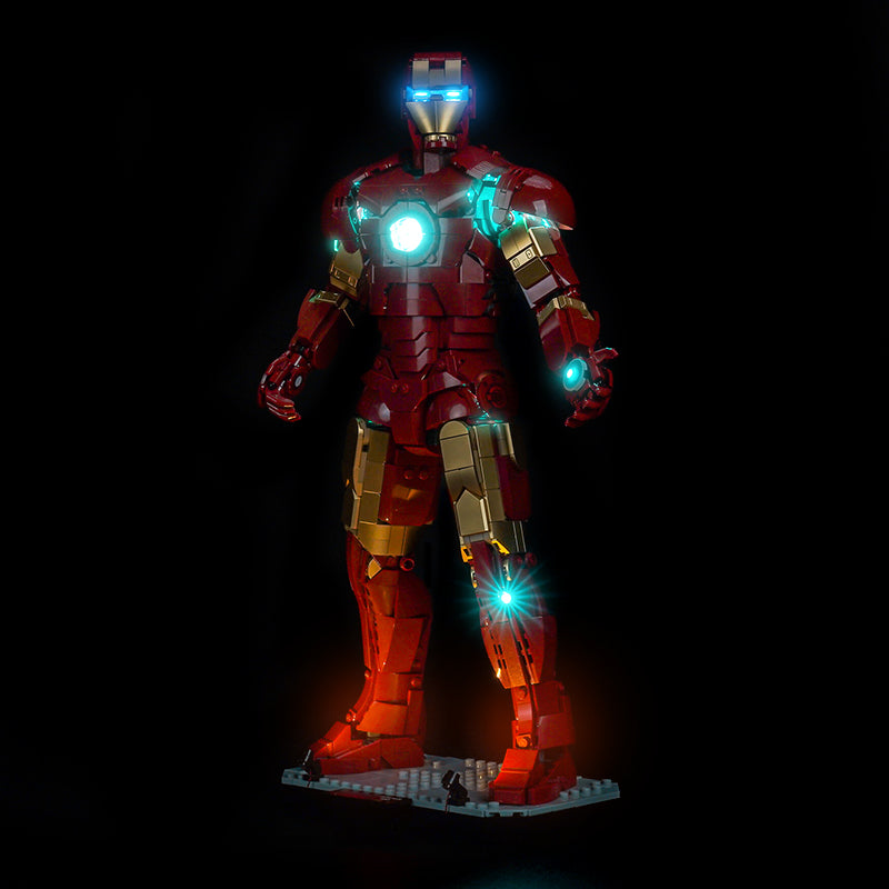 Led Light Kit for LEGO® Iron Man Mark 3 Collectors' Edition 76344