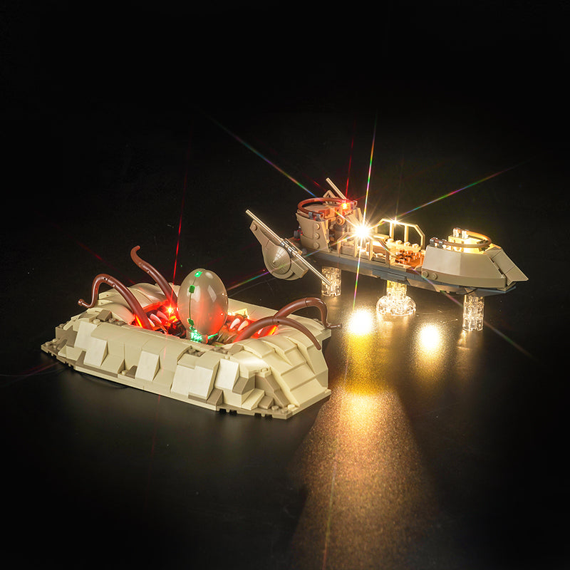 LED Light Kit for LEGO® Star Wars™ 75396 Desert Skiff & Sarlacc Pit