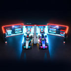 LED Light Kit for LEGO® City F1® Garage: Mercedes-AMG & Alpine 60444