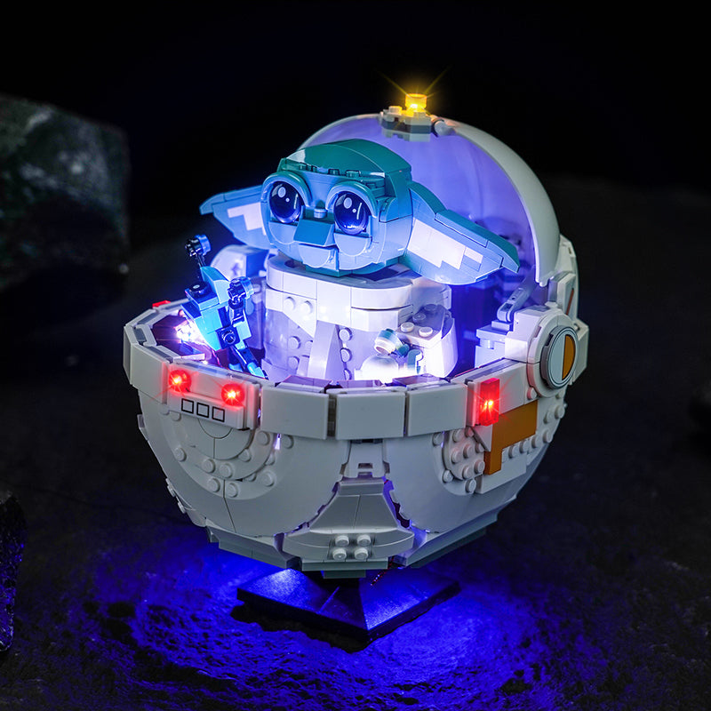 LED Light Kit for LEGO® Star Wars™ 75403 Grogu™ with Hover Pram