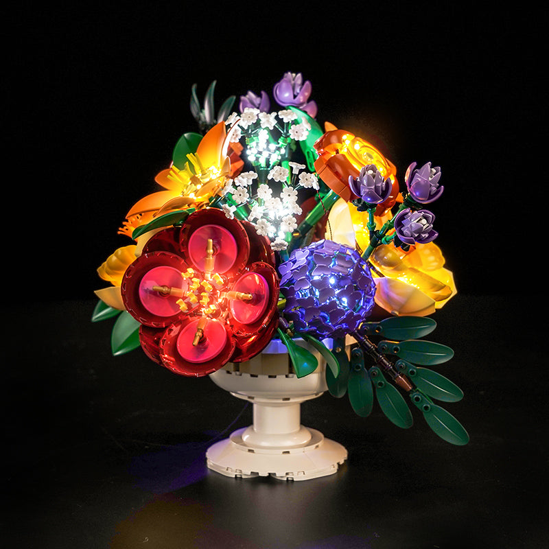 LED Light Kit for LEGO® Botanicals Flower Arrangement 10345