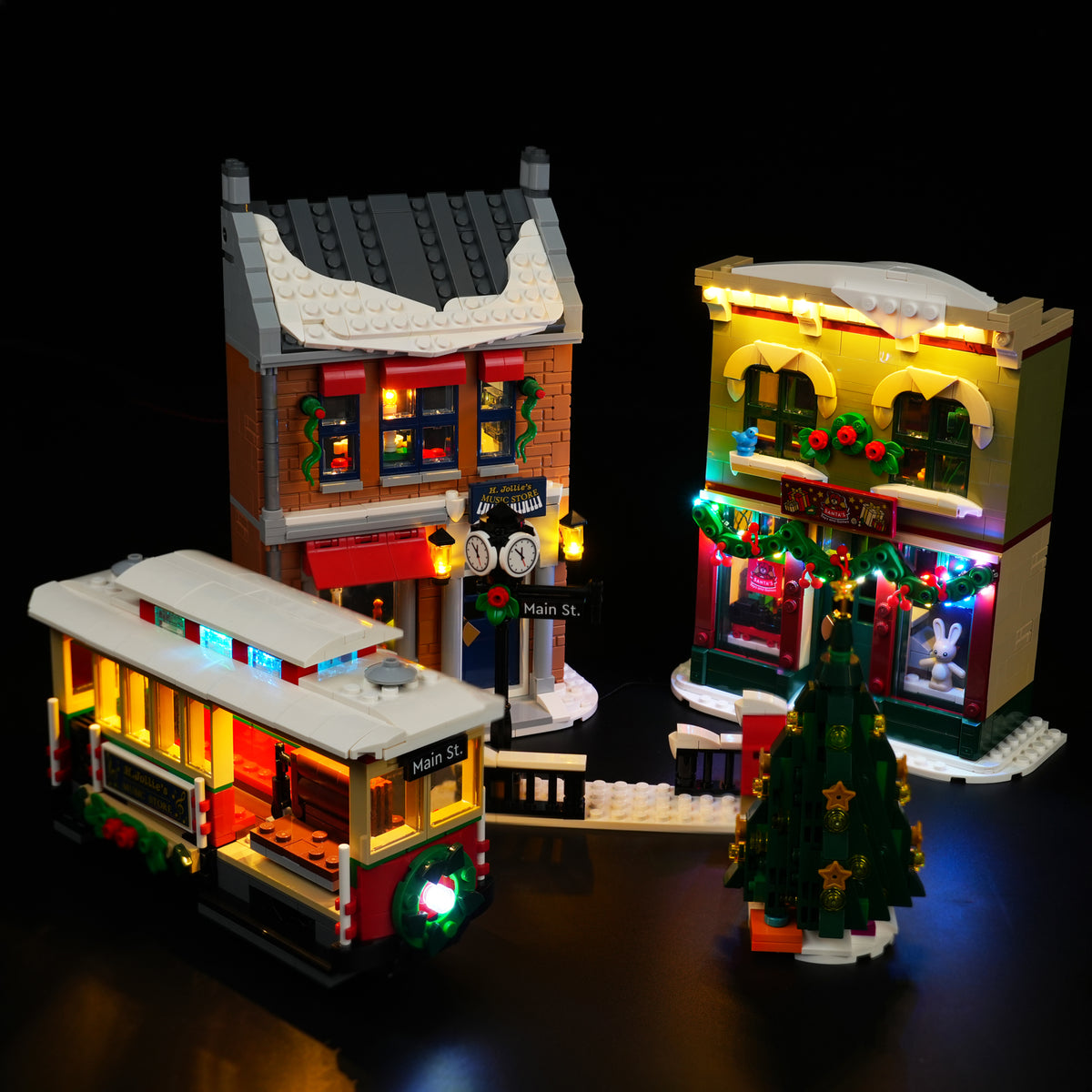 LED Light Kit for LEGO® Icons 10308 Holiday Main Street