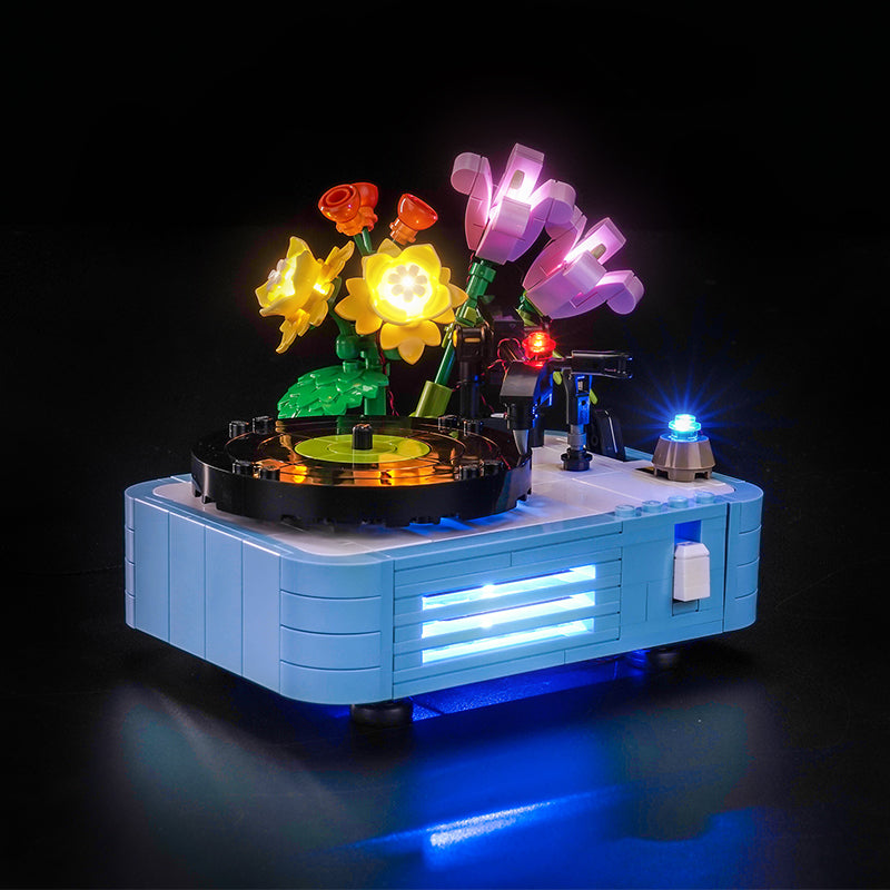 LED Light Kit for LEGO® Creator 3-in-1 31172 Record Player with Flowers