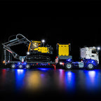 LED Light Kit for LEGO® Technic 42175 Volvo FMX Truck & EC230 Electric Excavator