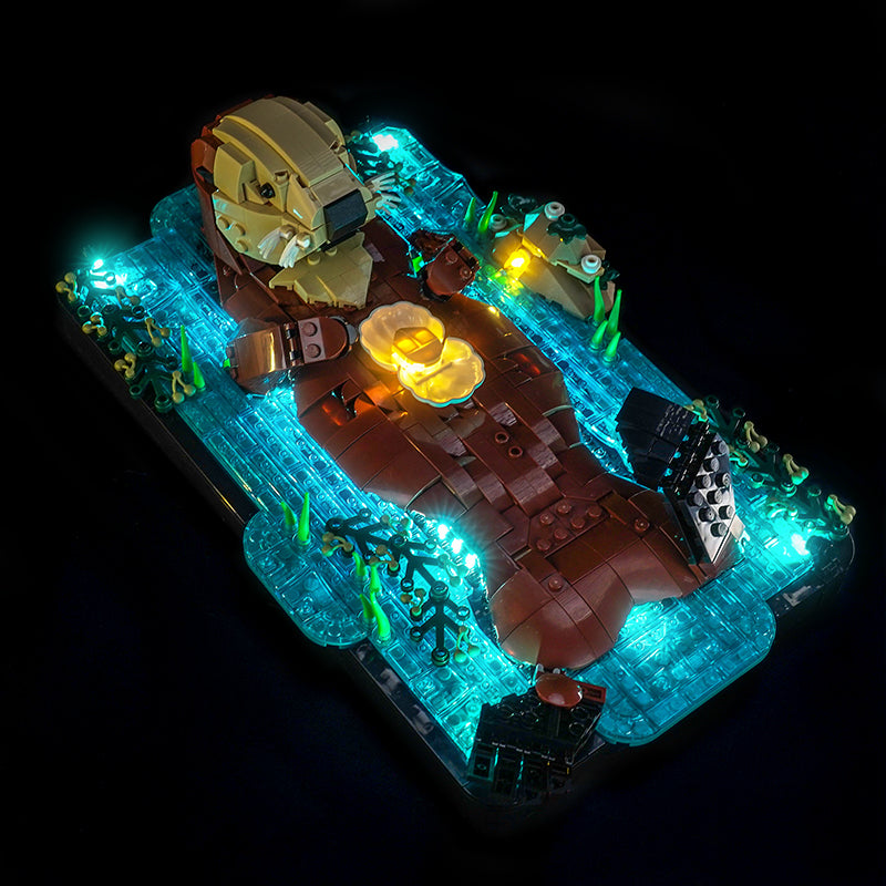 Led Light Kit for LEGO® Floating Sea Otters 21366