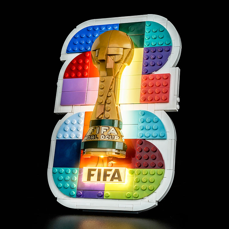 Led Light Kit for LEGO® FIFA World Cup 2026™ Official Emblem 43032