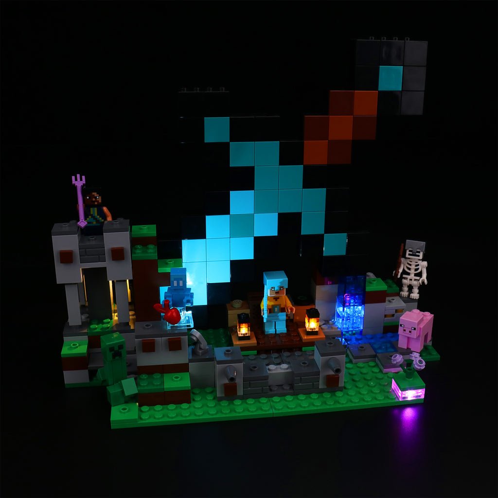 LED Light Kit for LEGO® Minecraft® 21244 The Sword Outpost
