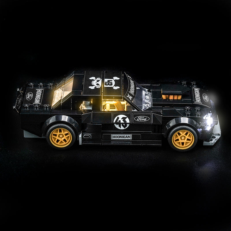 Led Light Kit for LEGO® Ken Block's '65 Ford Mustang Hoonicorn V1 77262