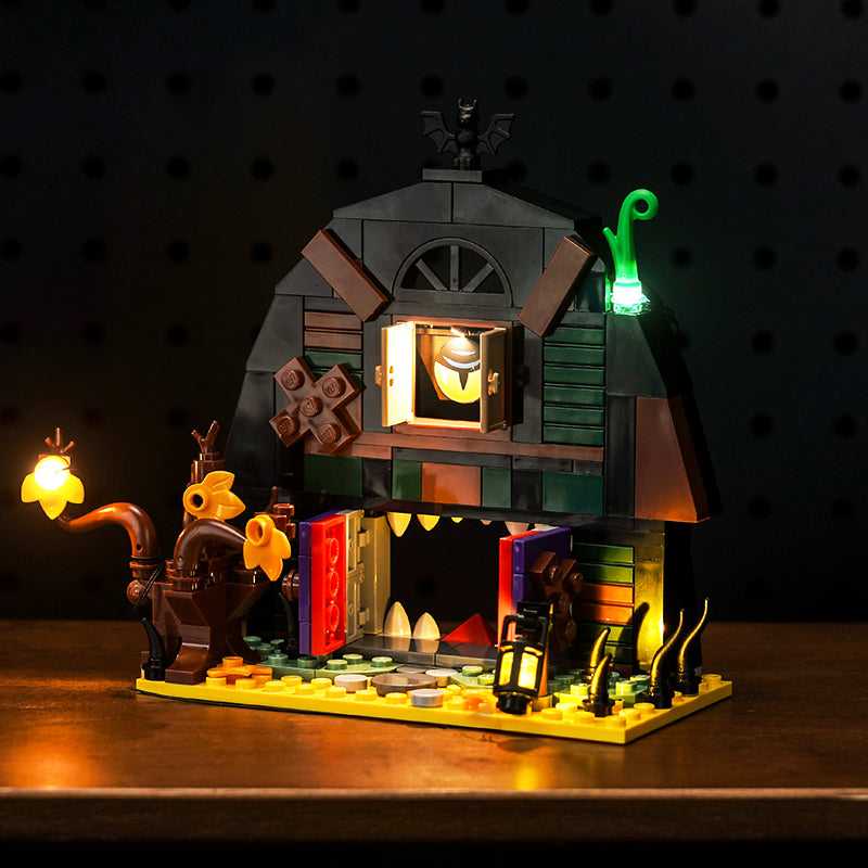LED Light Kit for LEGO® Seasonal 40721 Halloween Barn