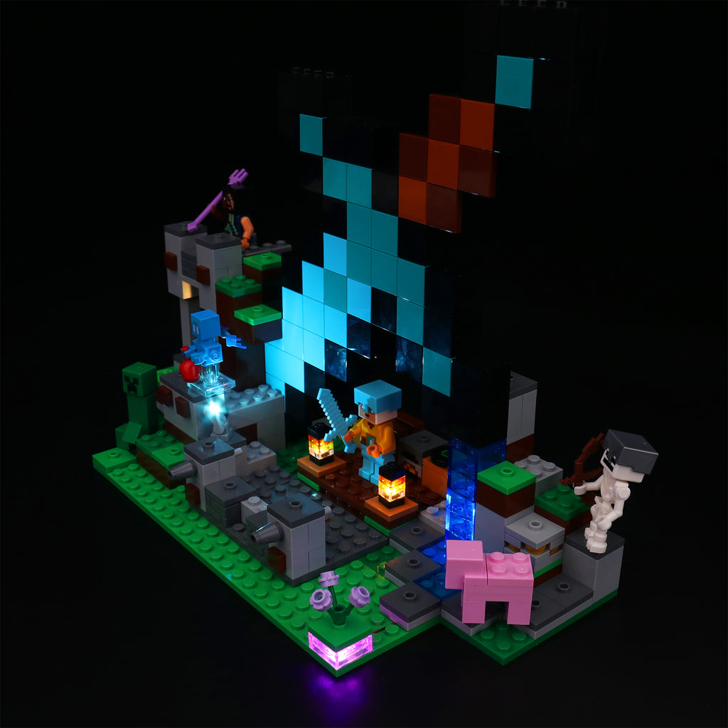 LED Light Kit for LEGO® Minecraft® 21244 The Sword Outpost