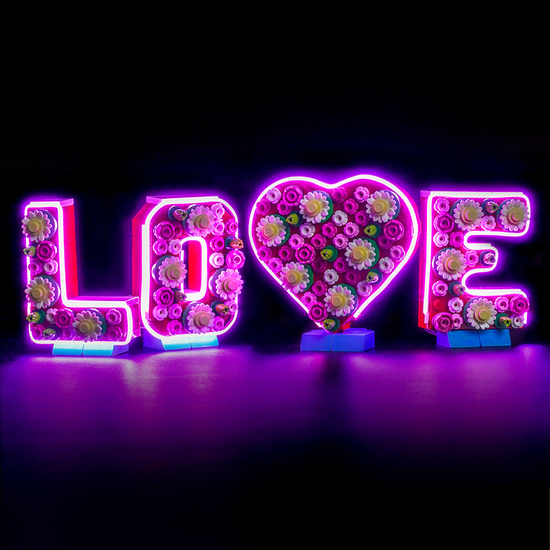Led Light Kit for LEGO® Love Letters 40867
