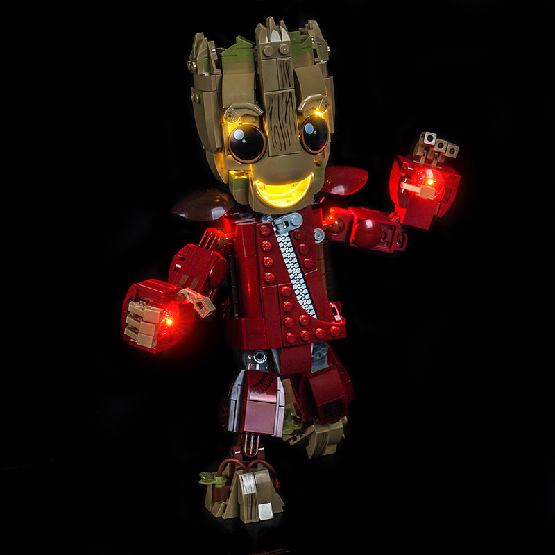 Led Light Kit for LEGO® Ravager Jumpsuit Groot 76341