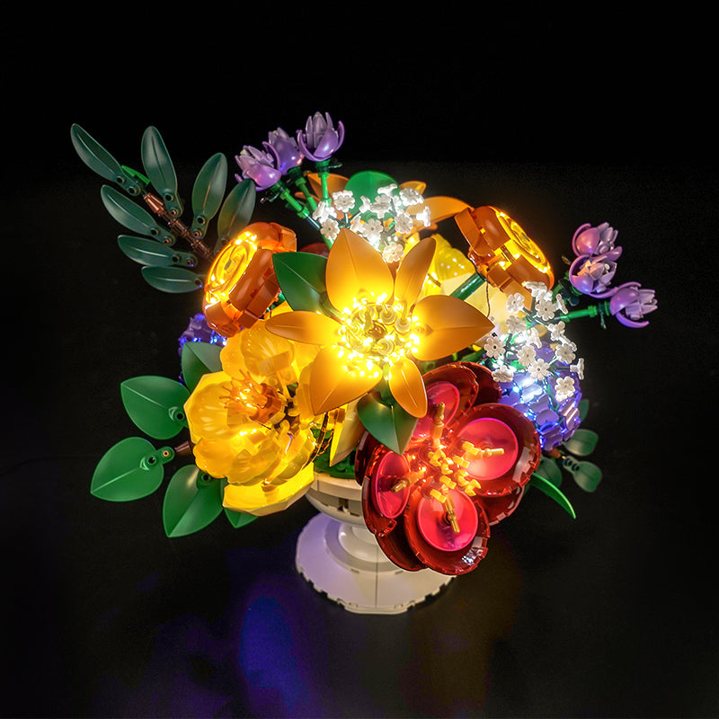 LED Light Kit for LEGO® Botanicals Flower Arrangement 10345