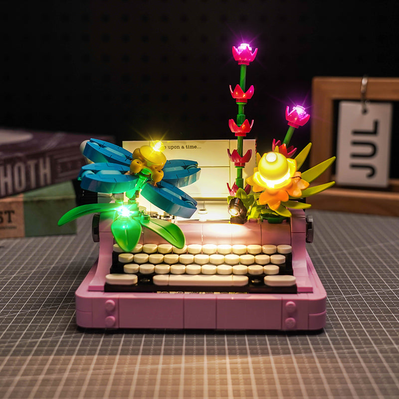LED Light Kit for LEGO® Creator 3in1 Typewriter with Flowers 31169