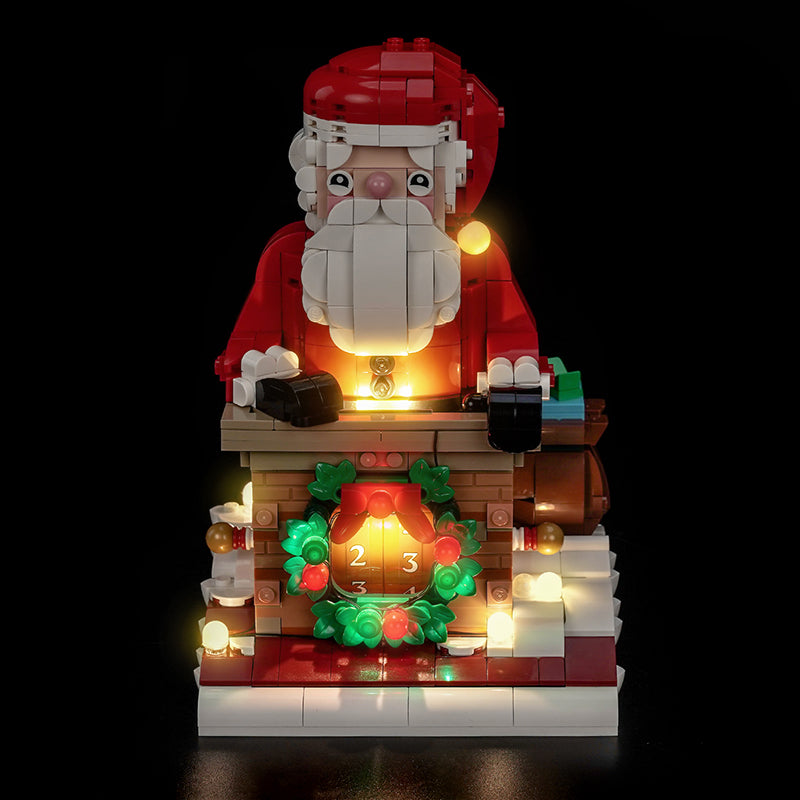 Led Light Kit for LEGO® Santa's Holiday Countdown 40874