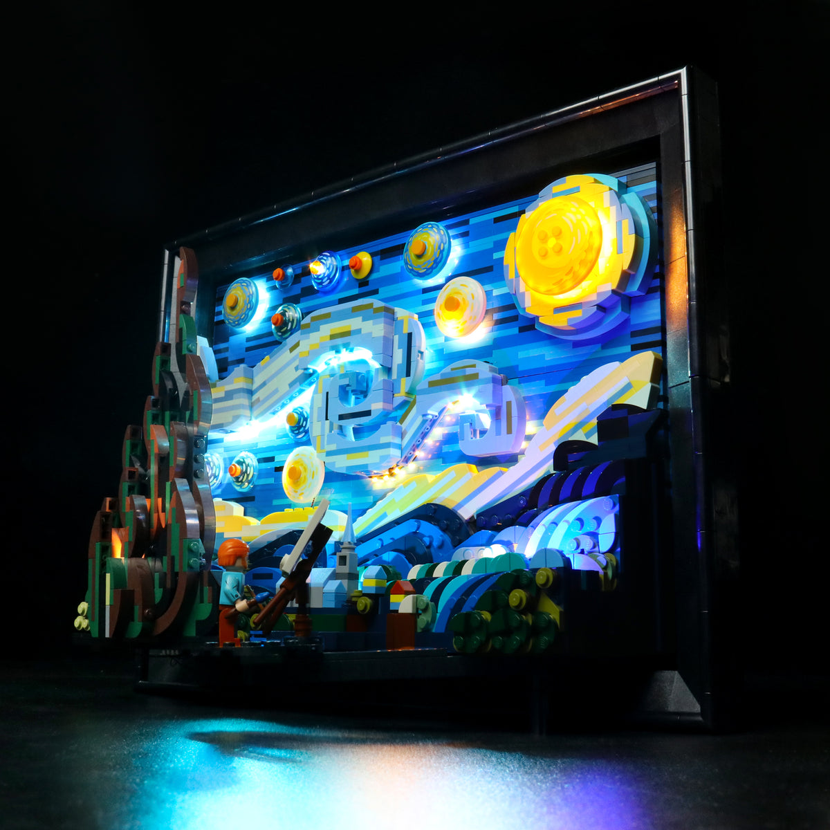 LED Light Kit for LEGO® Ideas Vincent van Gogh – The Starry Night 21333