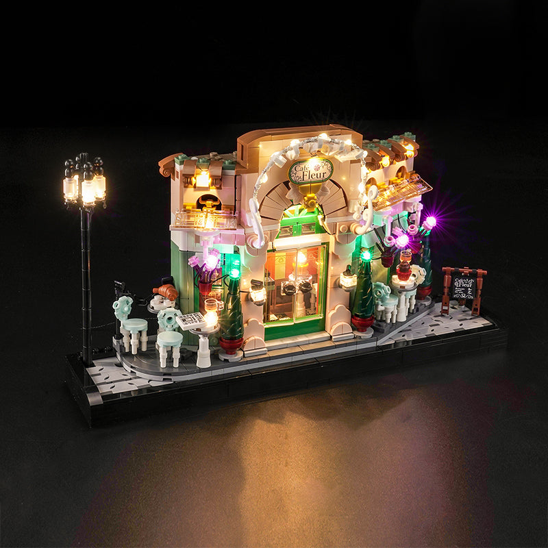 LED Light Kit for LEGO® Icons 10362 French Café