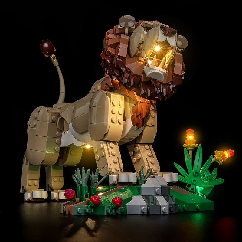 Led Light Kit for LEGO® Wild Animals: Majestic Lion 31386
