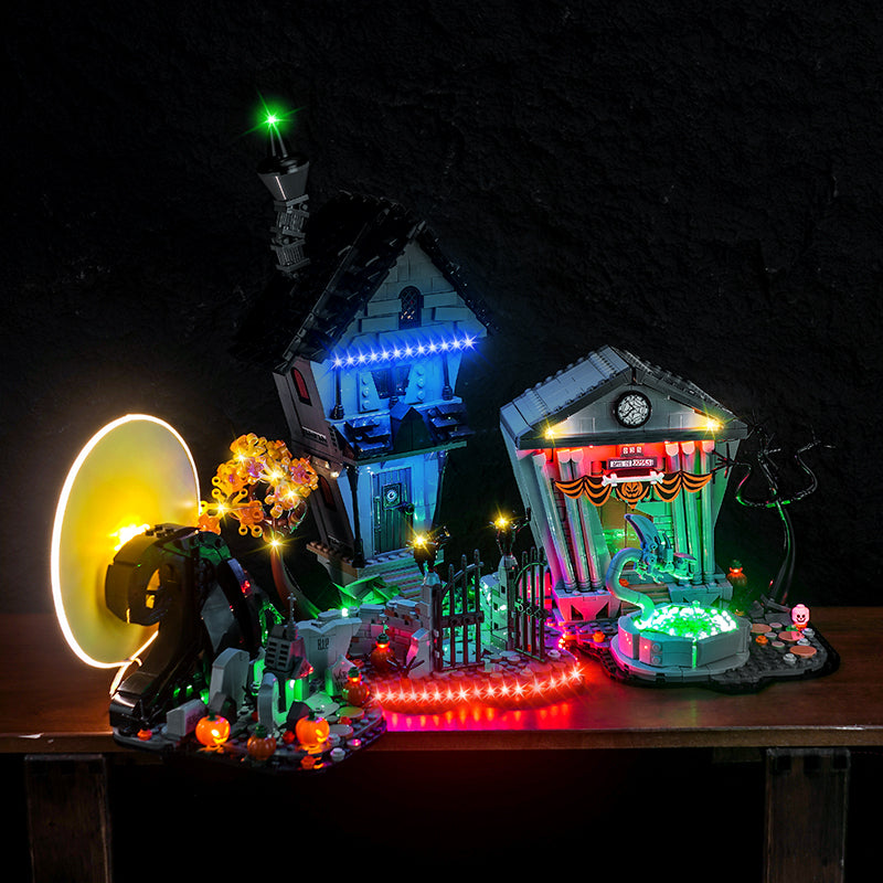 LED Light Kit for LEGO® Ideas Disney Tim Burton’s The Nightmare Before Christmas 21351