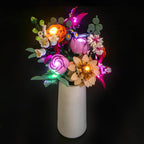 LED Light Kit for LEGO® Botanicals Pretty Pink Flower Bouquet 10342