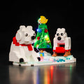 LED Light Kit for LEGO® Seasonal 40571 Wintertime Polar Bears