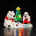 LED Light Kit for LEGO® Seasonal 40571 Wintertime Polar Bears