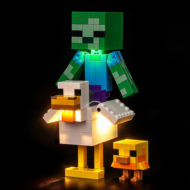 Led Light Kit for LEGO® Chicken Jockey 21582