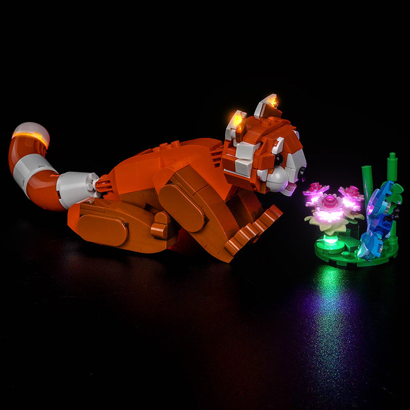 Led Light Kit for LEGO® Cute Animals: Red Panda Lighting 31394