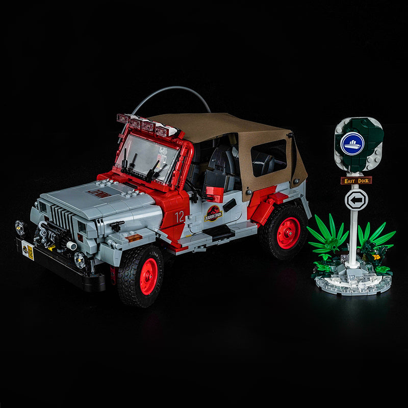 Led Light Kit for LEGO® Jurassic Park Jeep® Wrangler 77984