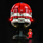 Led Light Kit for LEGO® Scuderia Ferrari HP Charles Leclerc Helmet 43014