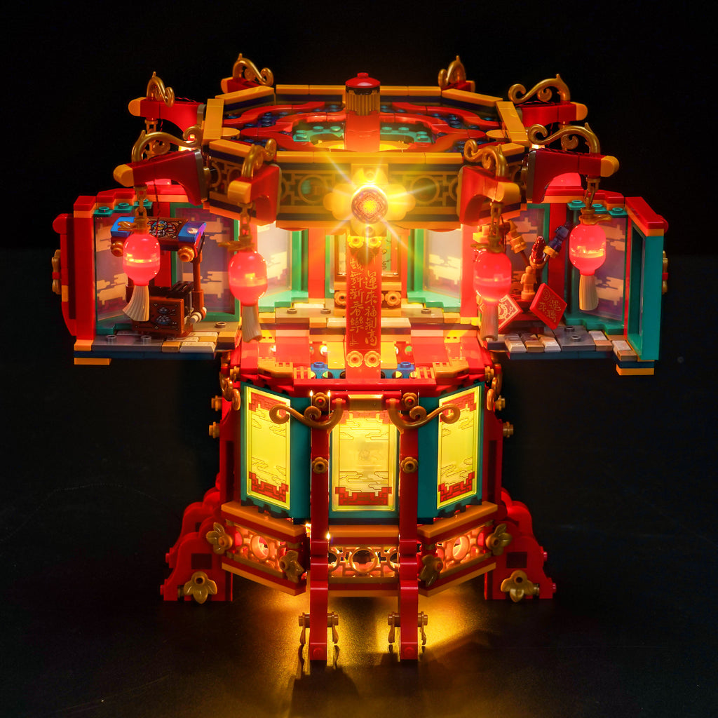 LED Light Kit for LEGO® Spring Festival 80116 Trotting Lantern