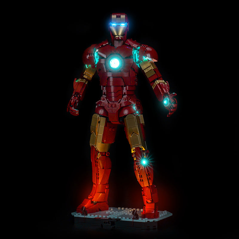Led Light Kit for LEGO® Iron Man Mark 3 Collectors' Edition 76344