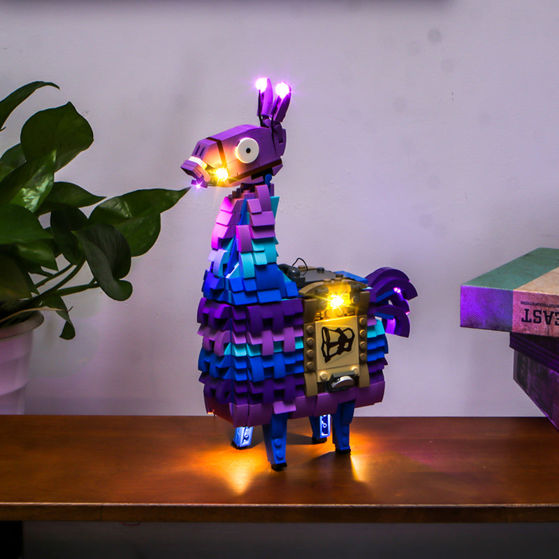 LED Light Kit for LEGO® Fortnite® 77071 Supply Llama