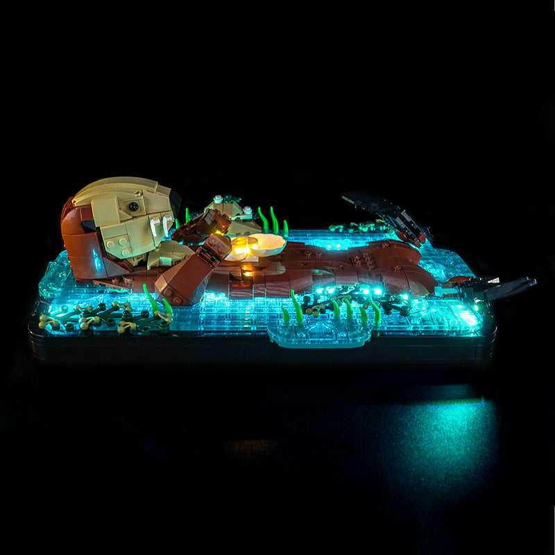 Led Light Kit for LEGO® Floating Sea Otters 21366
