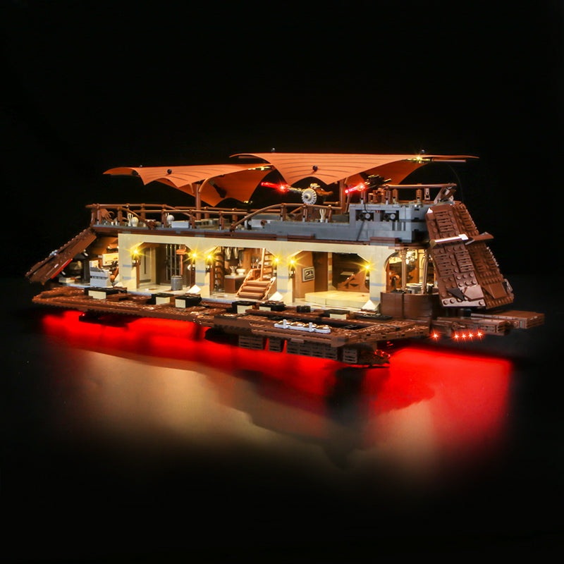 LED Light Kit Compatible with LEGO® Star Wars Jabba’s Sail Barge 75397