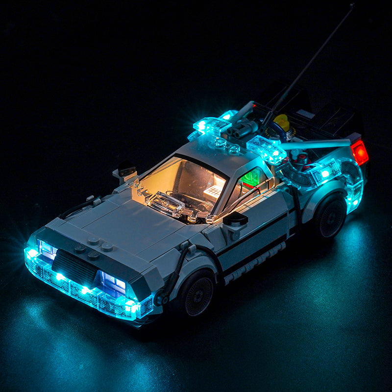 Led Light Kit for LEGO® Time Machine from Back to the Future 77256